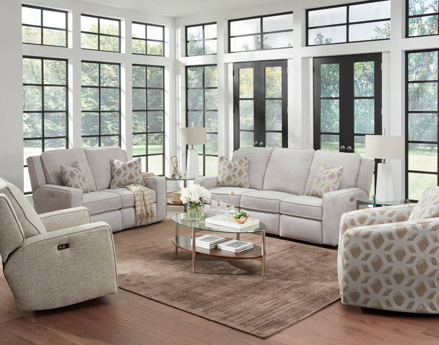 Close-Outs furniture on display at Gavigan's showroom in Maryland